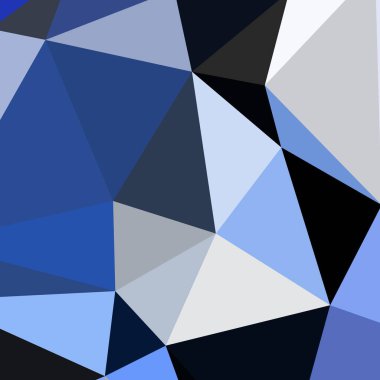 Arka plan poligonal sorunsuz üçgen renk desen.