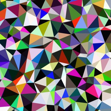 Arka plan çok renkli geometrik poligonal.