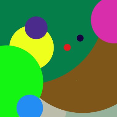 Daire geometrik güzel arka plan çok renkli desen.