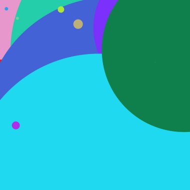 Daire geometrik güzel arka plan çok renkli desen.