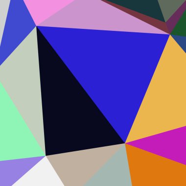 Arka plan çok renkli geometrik poligonal.