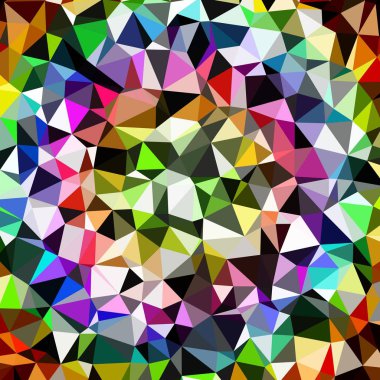 Arka plan çok renkli geometrik poligonal.