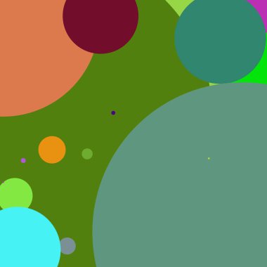 Daire geometrik şaşırtıcı arka plan çok renkli desen.