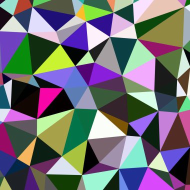 Arka plan çok renkli geometrik poligonal.