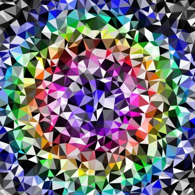 Arka plan çok renkli geometrik poligonal.