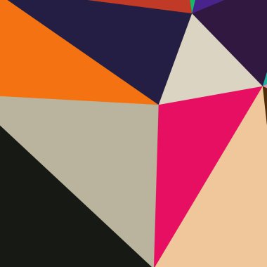 Arka plan poligonal sorunsuz üçgen renk desen.