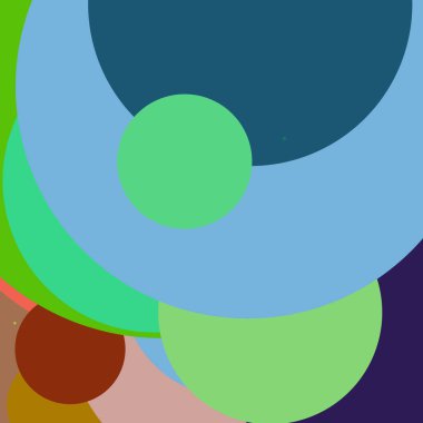 Daire geometrik yeni arka plan çok renkli desen.