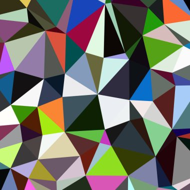 Arka plan çok renkli geometrik poligonal.