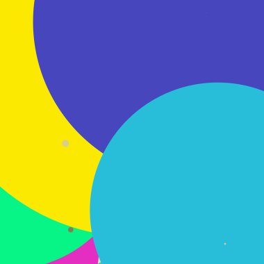 Daire geometrik yeni arka plan çok renkli desen.