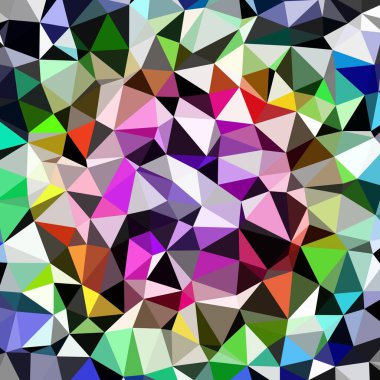 Harika geomeric soyut poligonal mozaik. Üçgen düşük poli arka plan. Çokgenler ile soyut geometrik arka plan. Bir üçgen oluşur origami tarzı desen