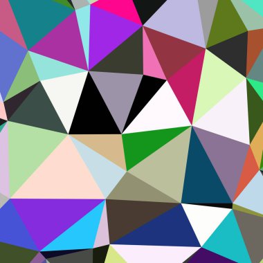 Arka plan çok renkli geometrik poligonal.