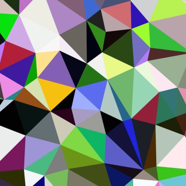 Arka plan çok renkli geometrik poligonal.