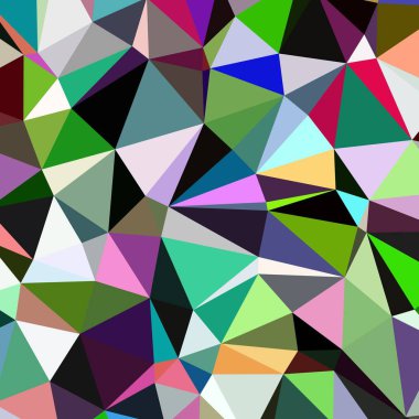 Arka plan çok renkli geometrik poligonal.