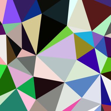 Arka plan poligonal sorunsuz üçgen renk desen.