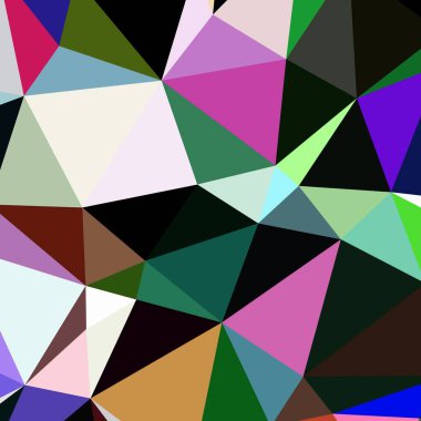 Arka plan çok renkli geometrik poligonal.