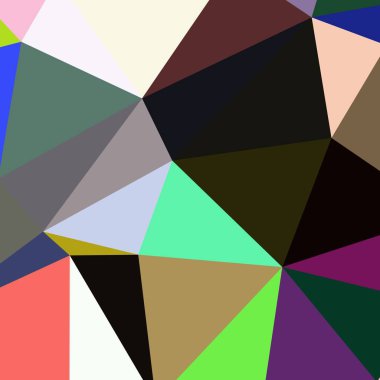 Arka plan çok renkli geometrik poligonal.