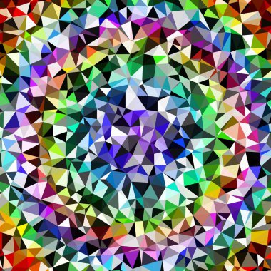 Arka plan çok renkli geometrik poligonal.