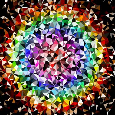 Arka plan çok renkli geometrik poligonal.