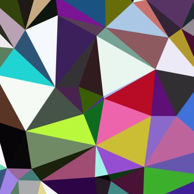 Arka plan çok renkli geometrik poligonal.