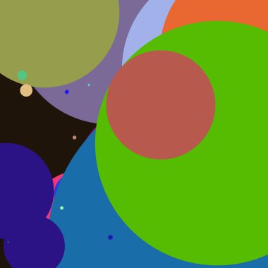 Daire geometrik güzel arka plan çok renkli desen.