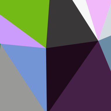 Arka plan çok renkli geometrik poligonal.