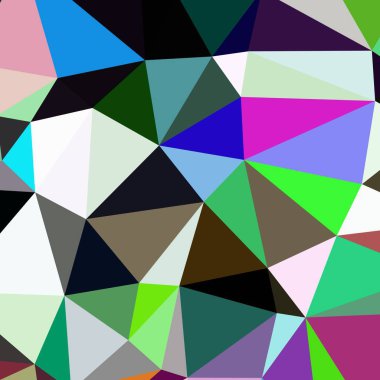 Arka plan çok renkli geometrik poligonal.