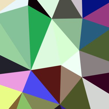 Arka plan poligonal sorunsuz üçgen renk desen.