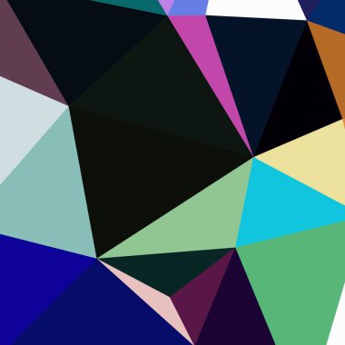 Arka plan çok renkli geometrik poligonal.