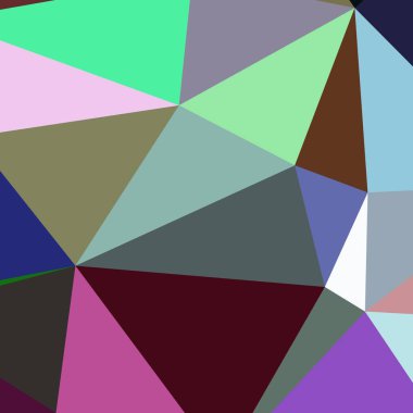 Arka plan çok renkli geometrik poligonal.