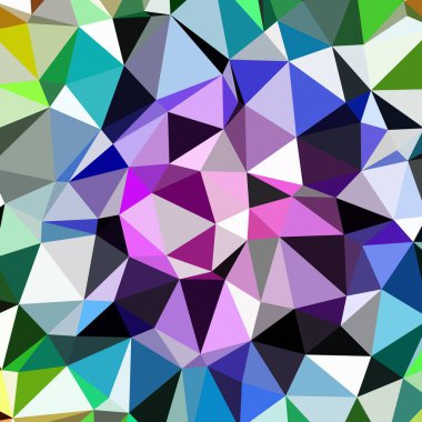 Arka plan çok renkli geometrik poligonal.