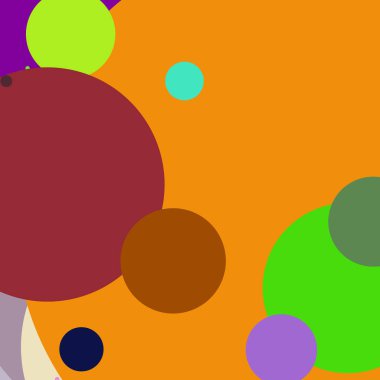 Daire geometrik şaşırtıcı arka plan çok renkli desen.