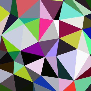 Arka plan çok renkli geometrik poligonal.