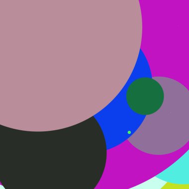 Daire geometrik güzel arka plan çok renkli desen.