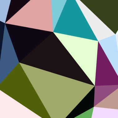 Arka plan çok renkli geometrik poligonal.