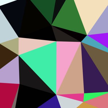 Arka plan çok renkli geometrik poligonal.