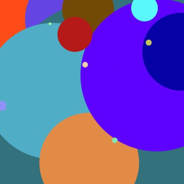 Daire geometrik büyük arka plan çok renkli desen.