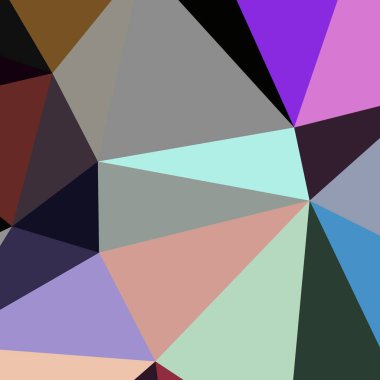 Arka plan poligonal sorunsuz üçgen renk desen.