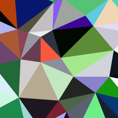 Arka plan çok renkli geometrik poligonal.