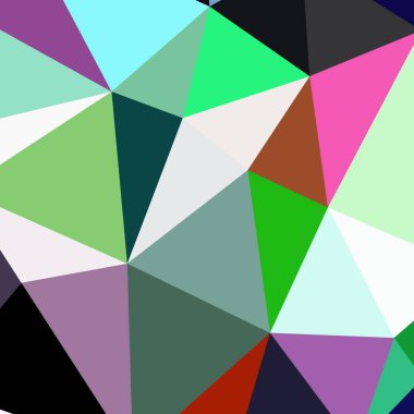 Arka plan çok renkli geometrik poligonal.