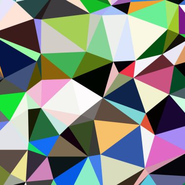 Arka plan çok renkli geometrik poligonal.