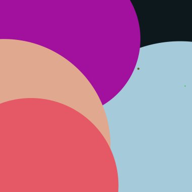 Daire geometrik güzel arka plan çok renkli desen.