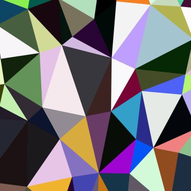 Arka plan çok renkli geometrik poligonal.