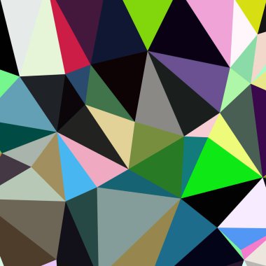 Arka plan çok renkli geometrik poligonal.