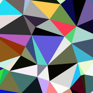 Arka plan çok renkli geometrik poligonal.