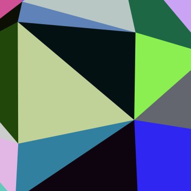 Arka plan çok renkli geometrik poligonal.