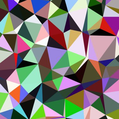 Arka plan çok renkli geometrik poligonal.