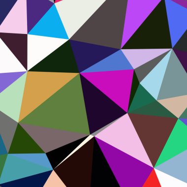Arka plan çok renkli geometrik poligonal.