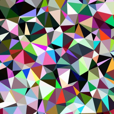 Arka plan çok renkli geometrik poligonal.