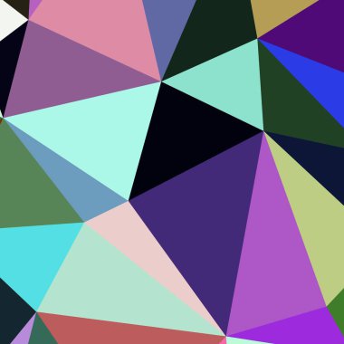 Arka plan çok renkli geometrik poligonal.