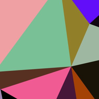 Arka plan çok renkli geometrik poligonal.